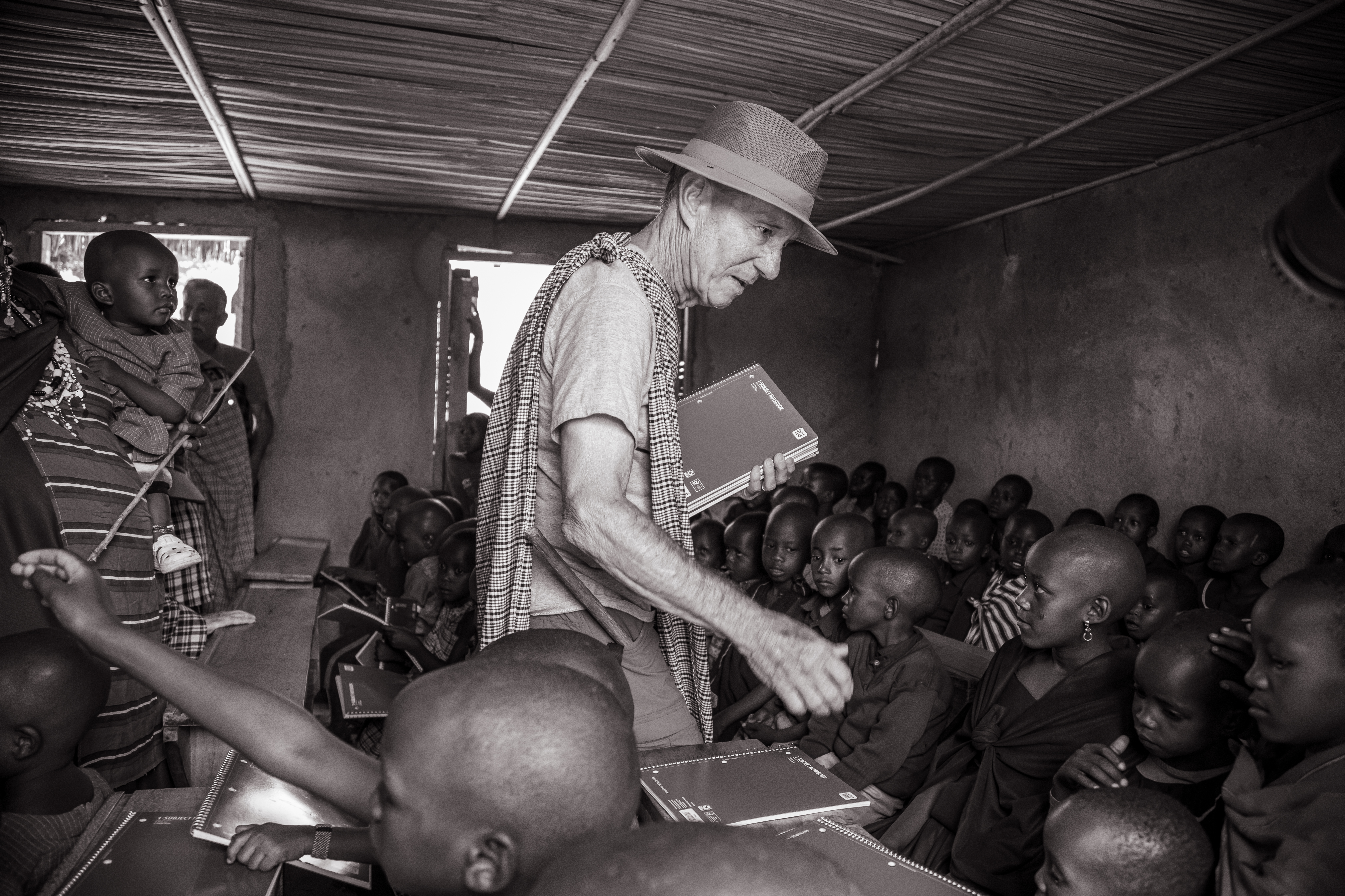 Community members and conservation support initiatives in Tanzania
