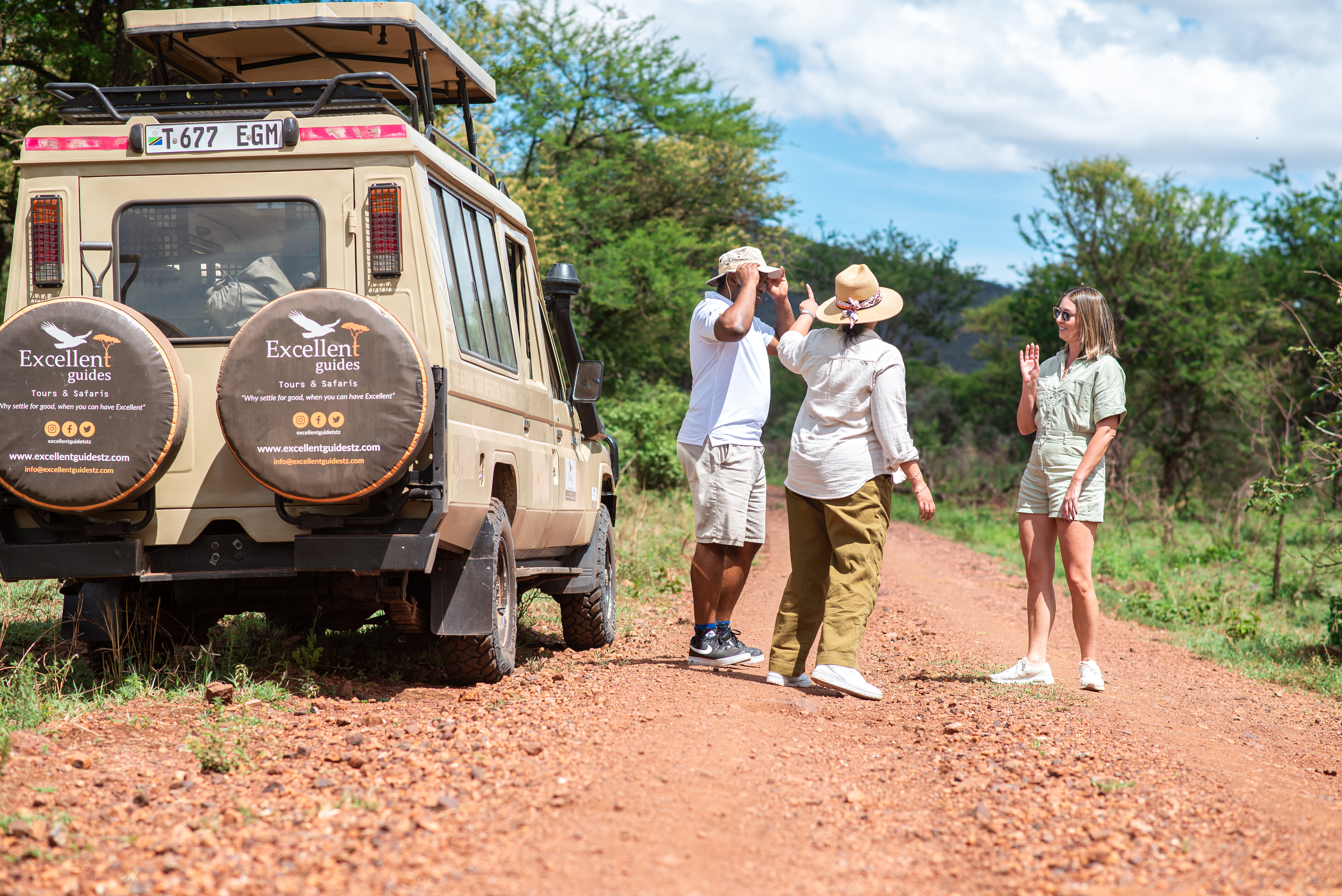 Private safari guests enjoying a tailored Tanzania adventure