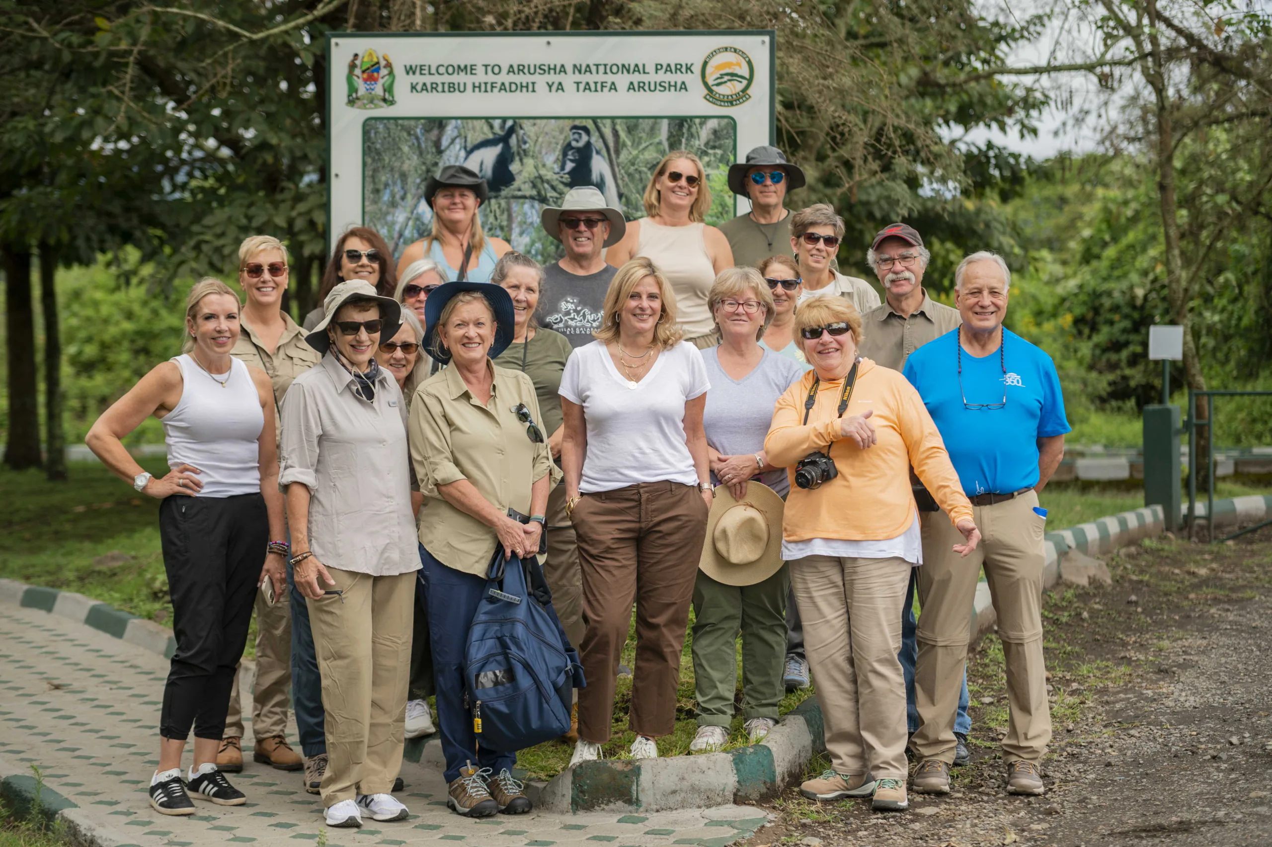 Senior safari guests enjoying an unhurried Tanzania journey