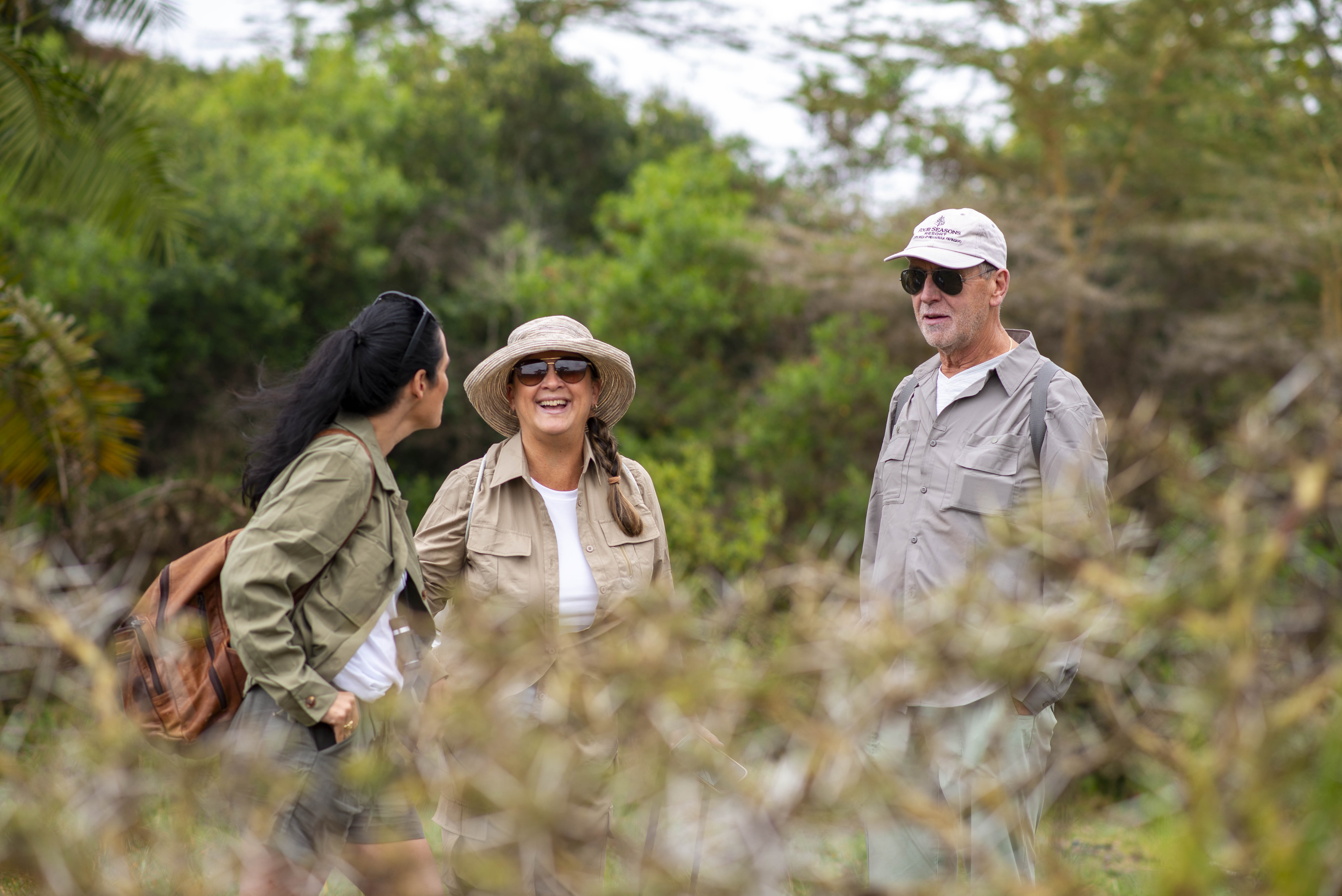 Travel advisors discovering Tanzania on a FAM trip