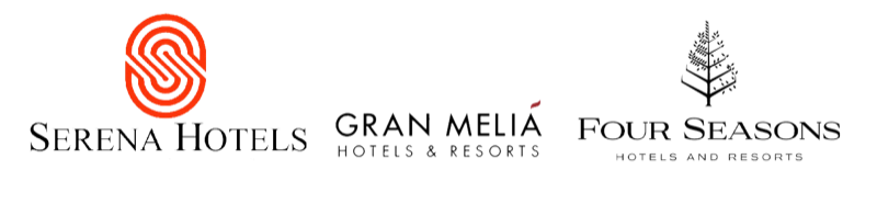 Serena Hotels, Gran Meliá and Four Seasons